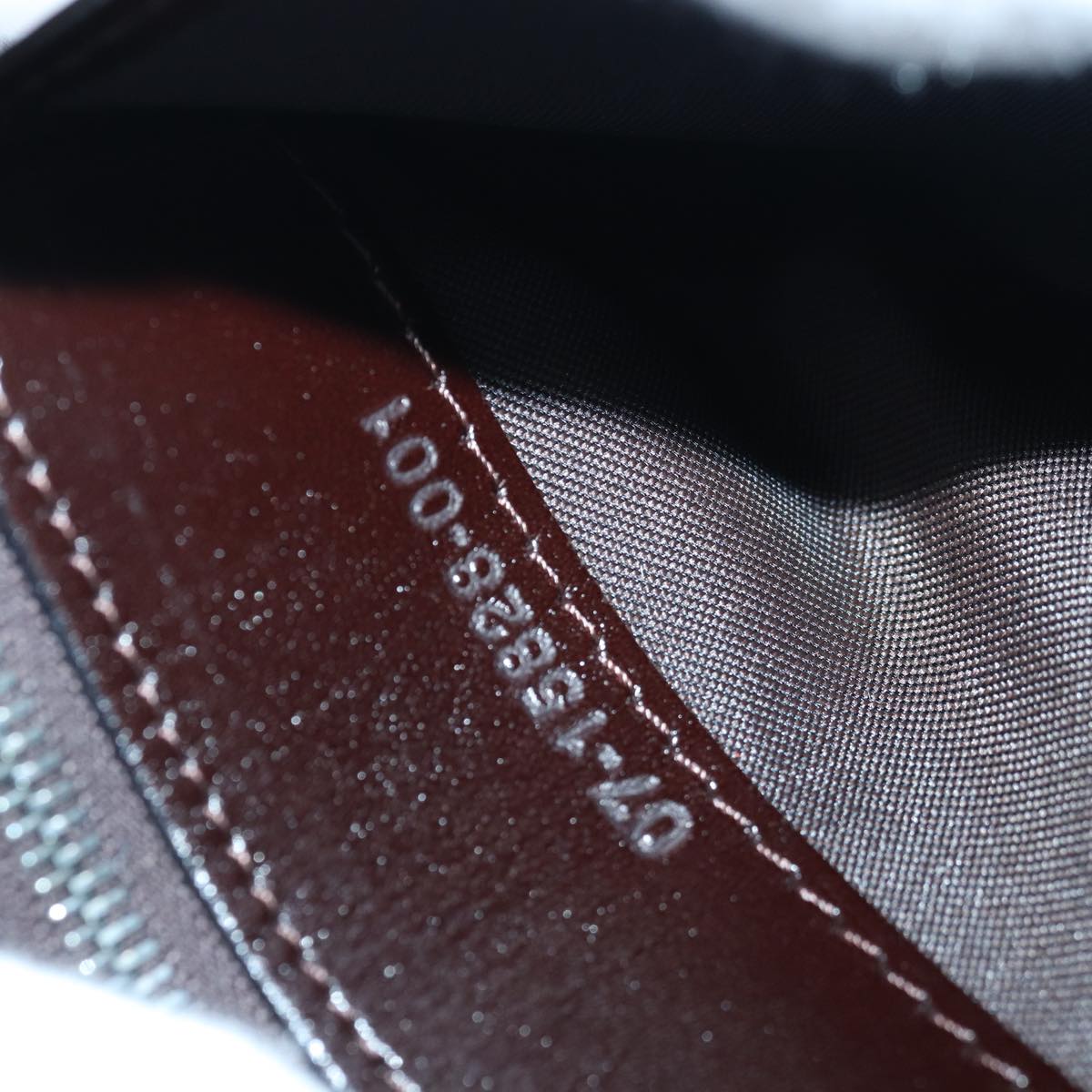 FENDI Zucca Canvas Long Wallet Black Brown Silver am6788