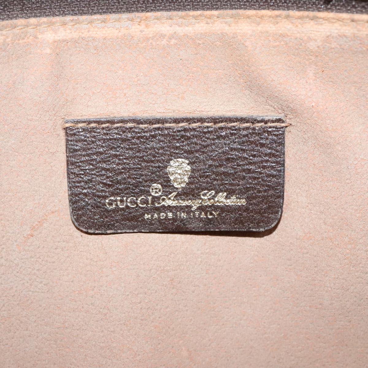 GUCCI GG Supreme Clutch Bag PVC Leather Beige 97 01 029 am7096