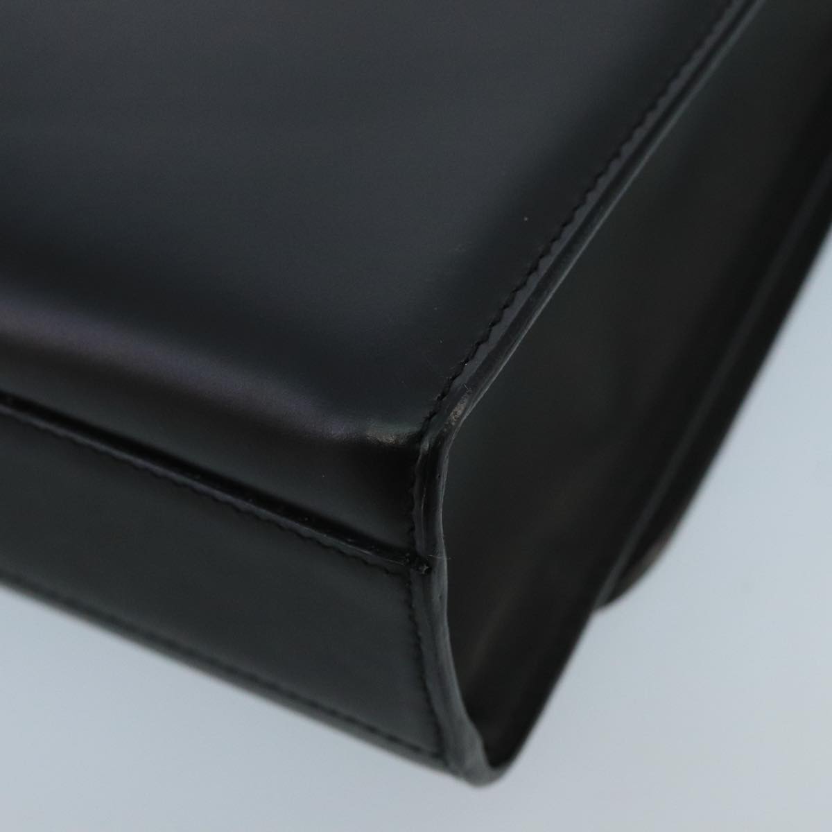 GUCCI Shoulder Bag Leather Black am7127