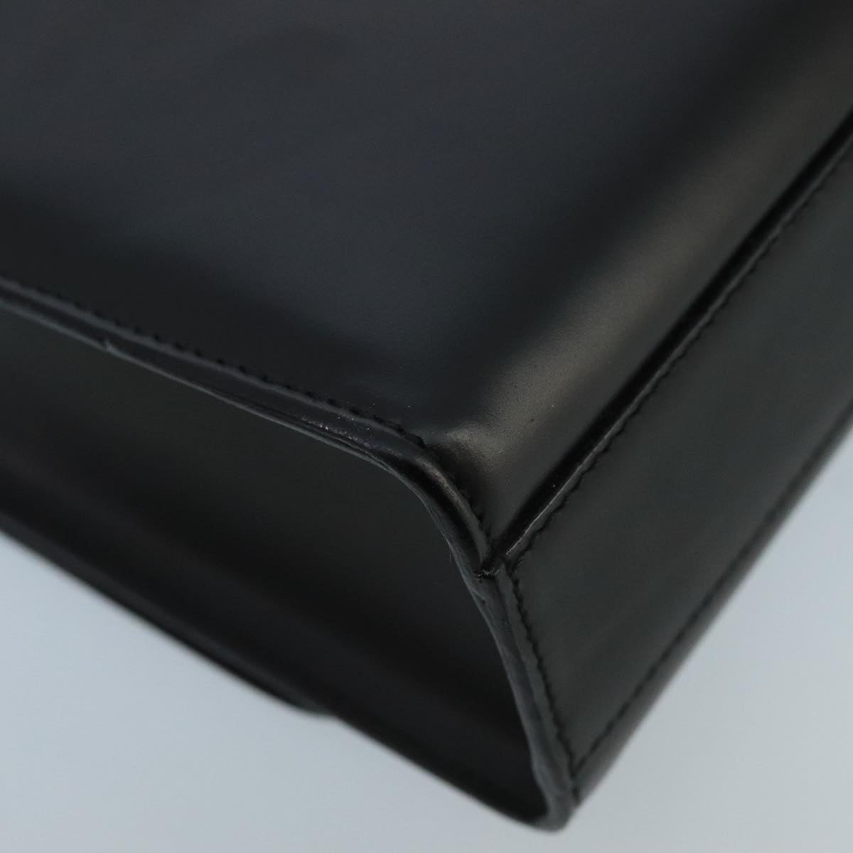 GUCCI Shoulder Bag Leather Black am7127