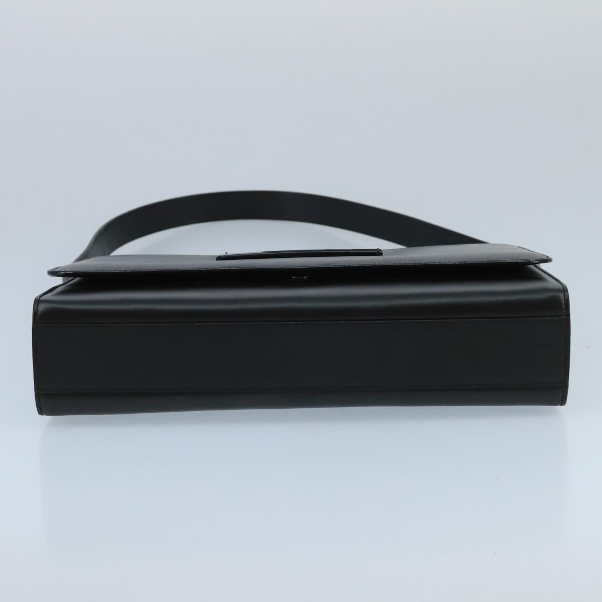 GUCCI Shoulder Bag Leather Black am7127