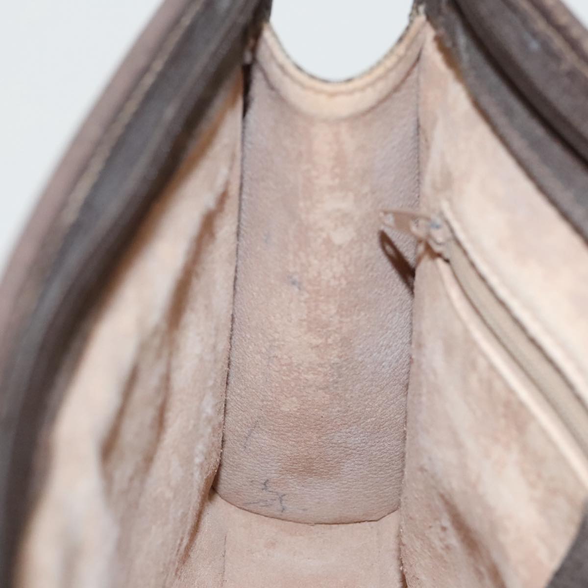 GUCCI GG Supreme Clutch Bag PVC Leather Beige 97 01 037 am7169