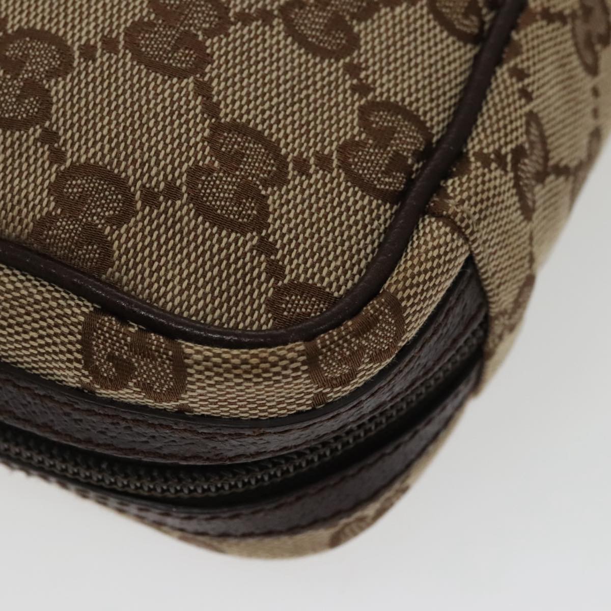 GUCCI GG Canvas Pouch Beige am7191