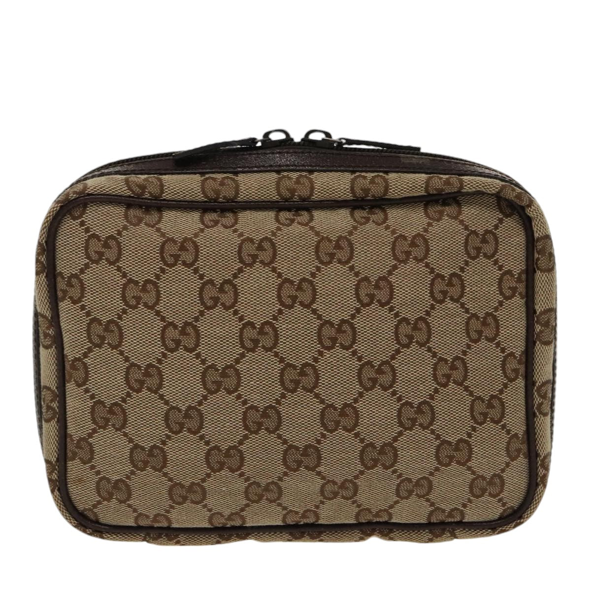 GUCCI GG Canvas Pouch Beige am7191