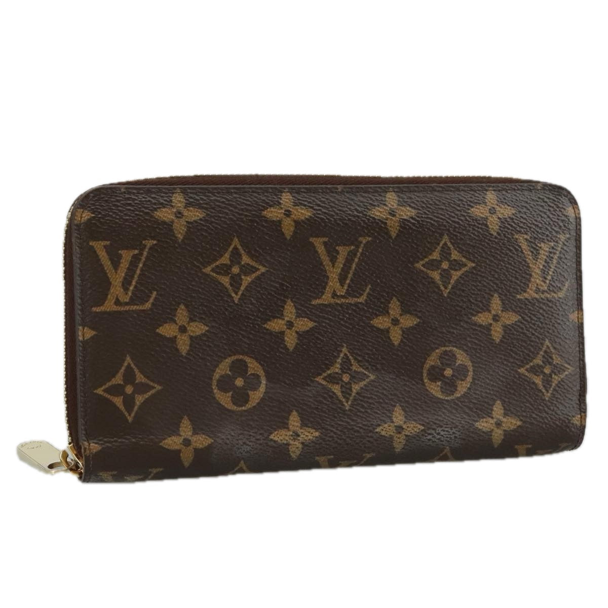 LOUIS VUITTON Monogram Zippy Wallet Long Wallet M42616 LV am7314