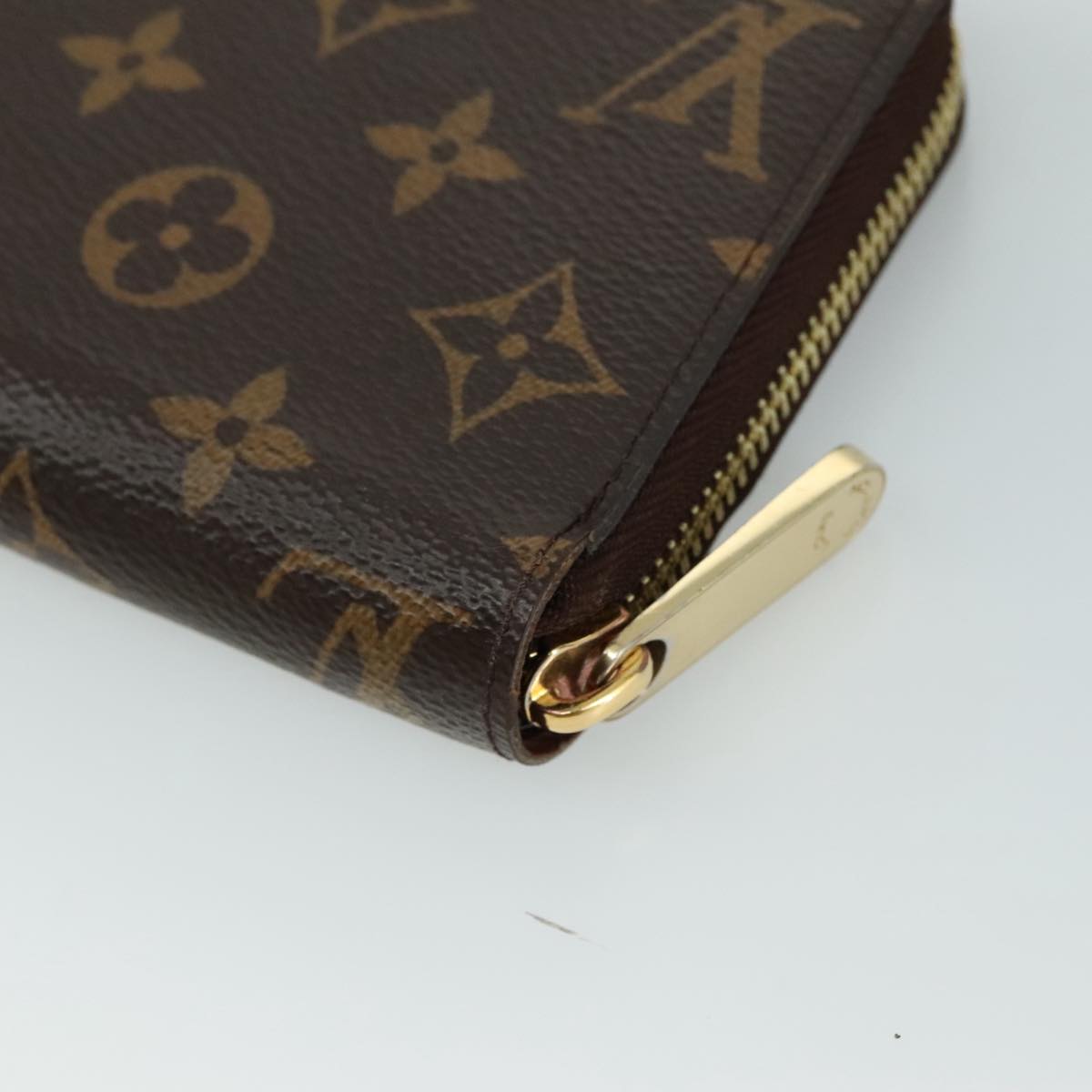 LOUIS VUITTON Monogram Zippy Wallet Long Wallet M42616 LV am7314