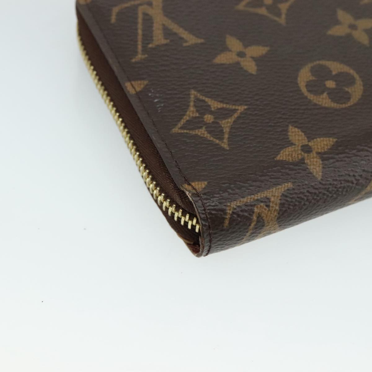 LOUIS VUITTON Monogram Zippy Wallet Long Wallet M42616 LV am7314
