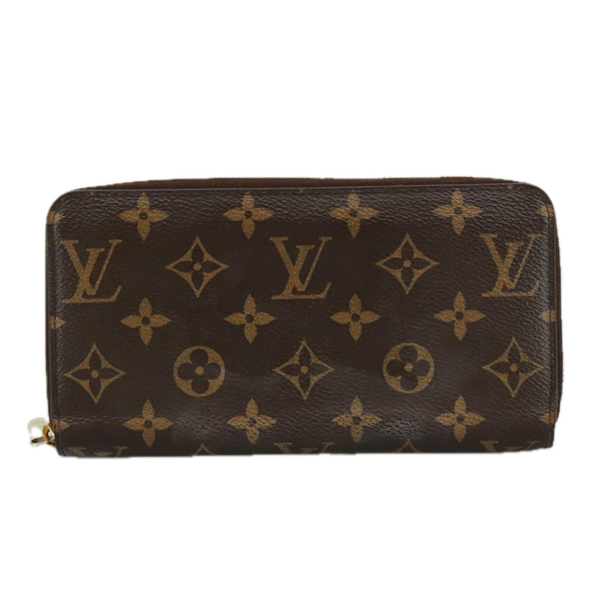 LOUIS VUITTON Monogram Zippy Wallet Long Wallet M42616 LV am7314