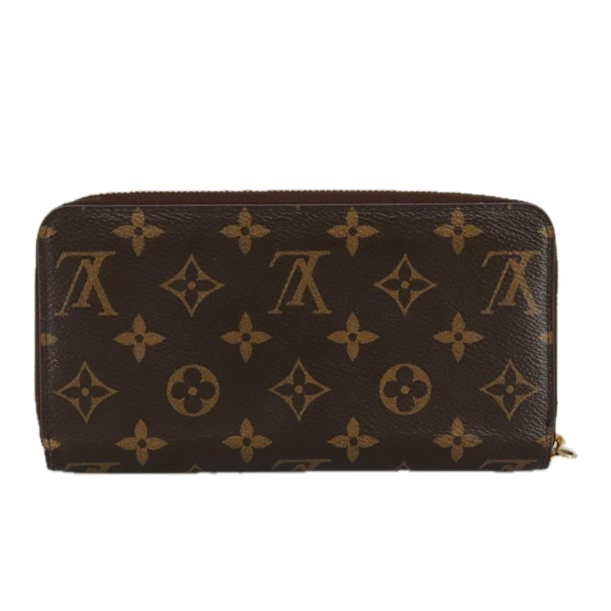 LOUIS VUITTON Monogram Zippy Wallet Long Wallet M42616 LV am7314