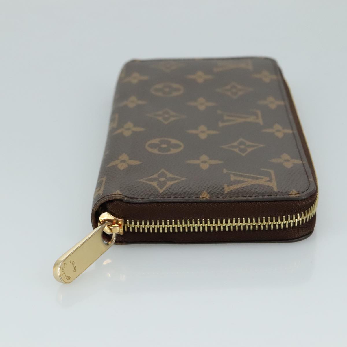 LOUIS VUITTON Monogram Zippy Wallet Long Wallet M42616 LV am7314