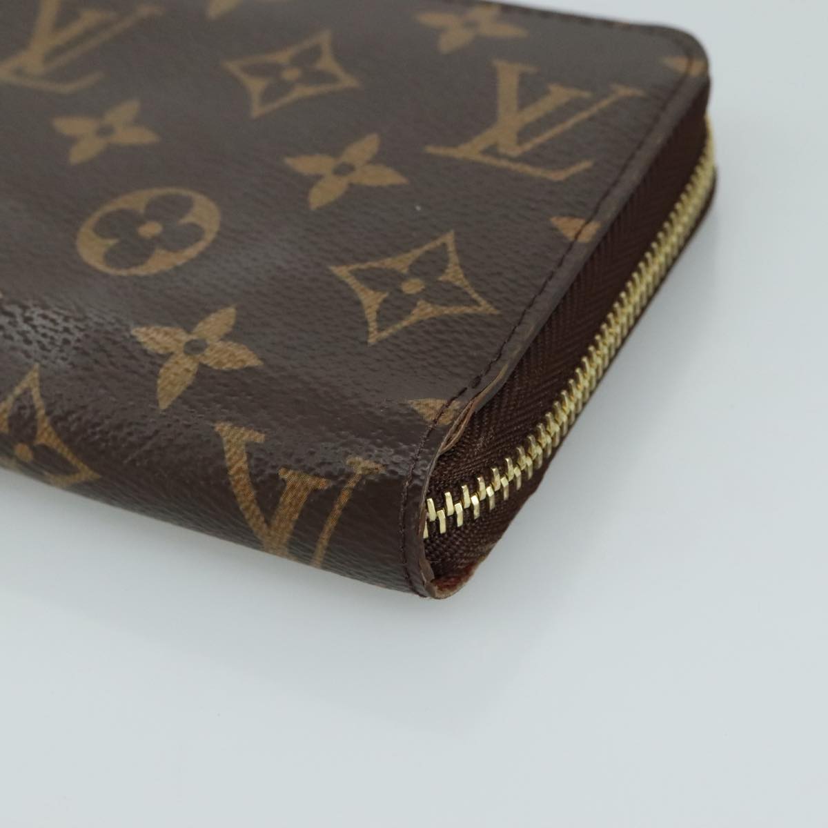 LOUIS VUITTON Monogram Zippy Wallet Long Wallet M42616 LV am7314