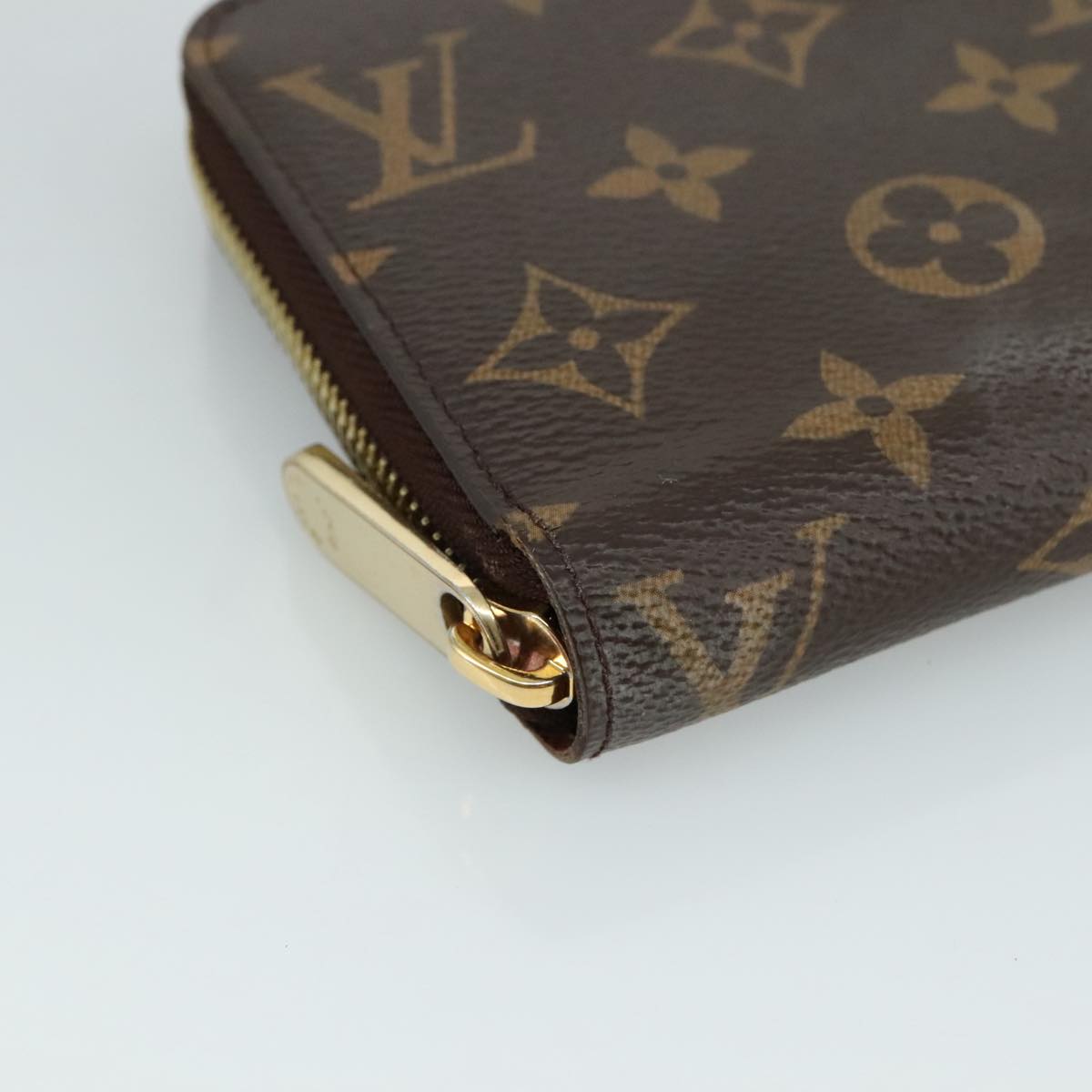 LOUIS VUITTON Monogram Zippy Wallet Long Wallet M42616 LV am7314