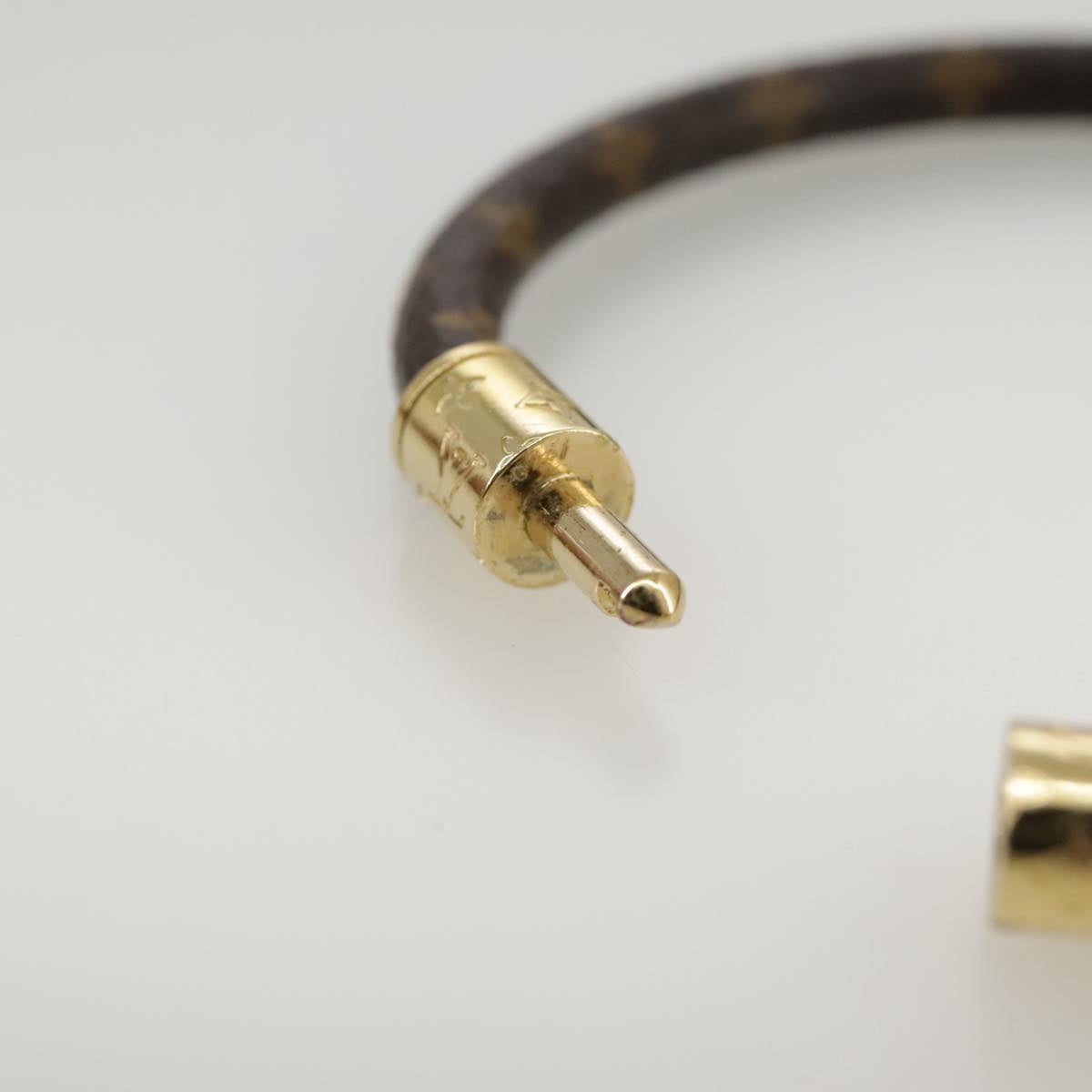 LOUIS VUITTON Monogram LV Confidential Bracelet M8274F LV am7322