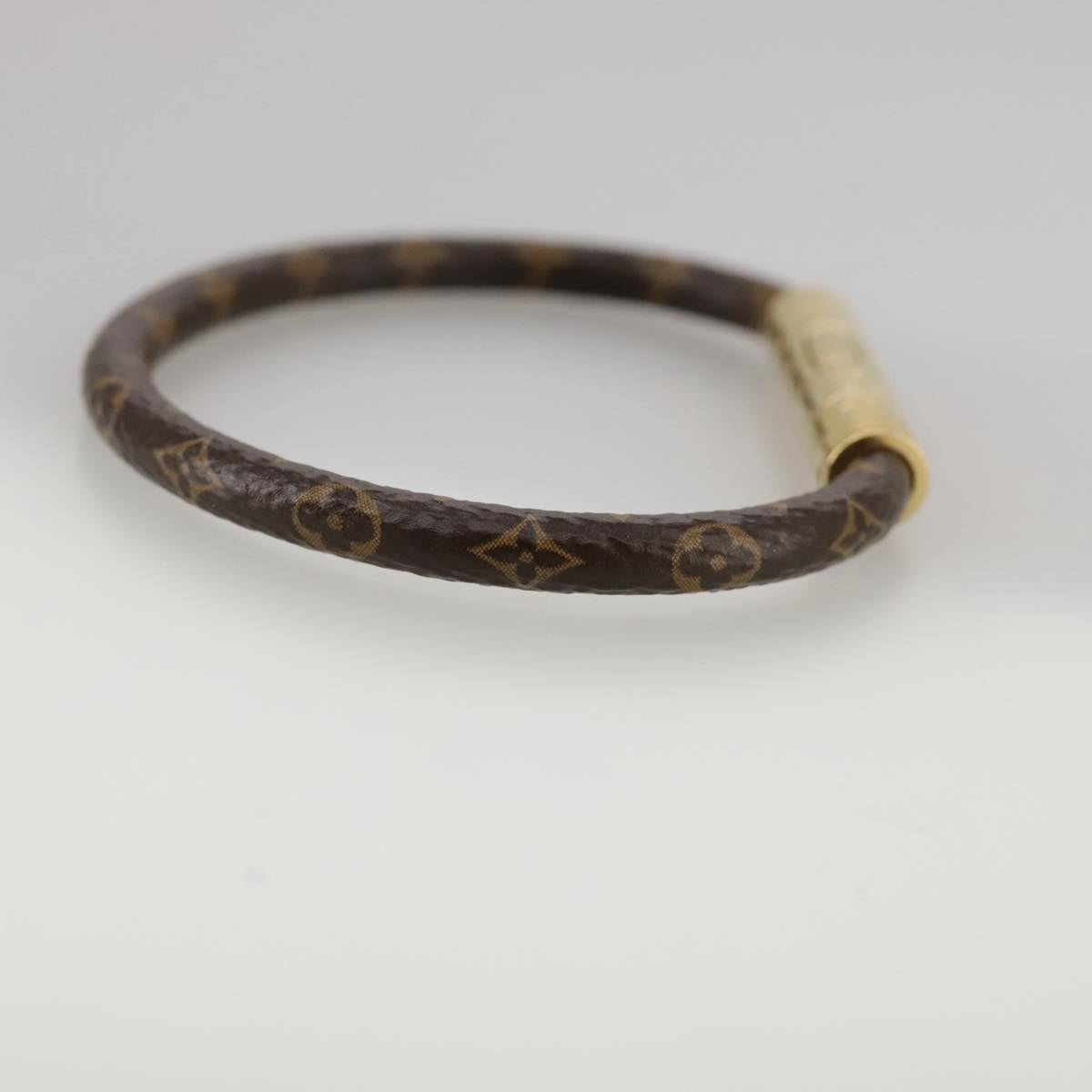 LOUIS VUITTON Monogram LV Confidential Bracelet M8274F LV am7322