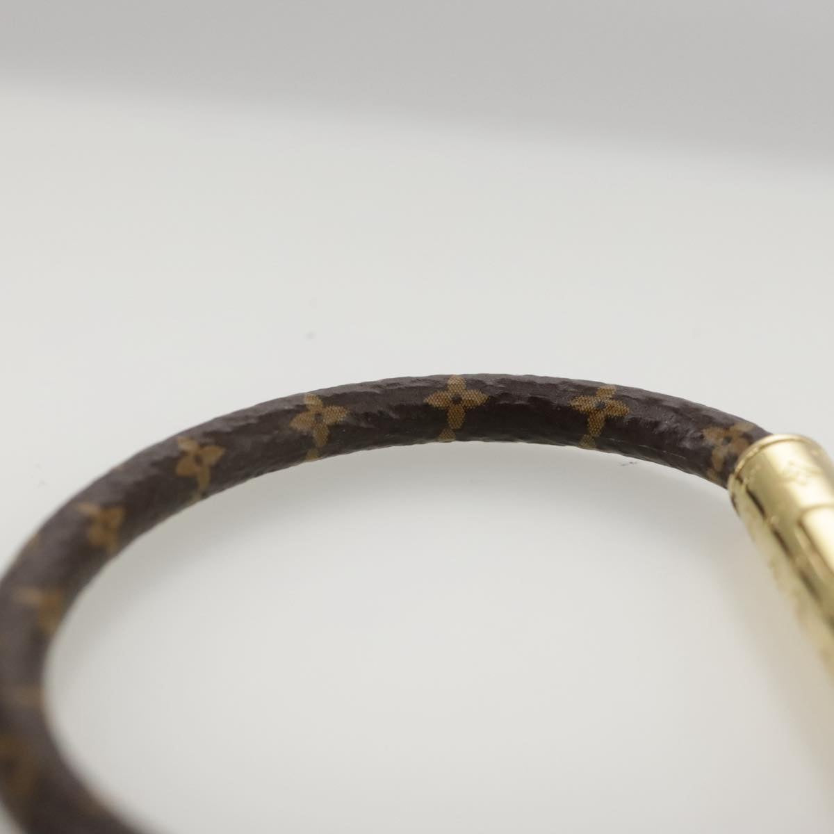 LOUIS VUITTON Monogram LV Confidential Bracelet M8274F LV am7322