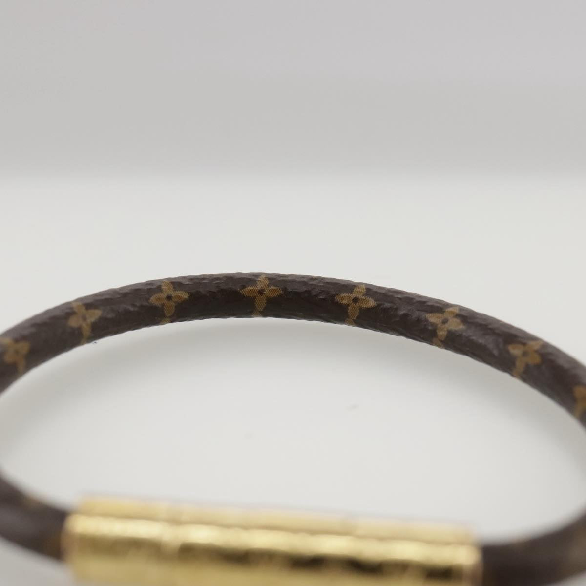 LOUIS VUITTON Monogram LV Confidential Bracelet M8274F LV am7322