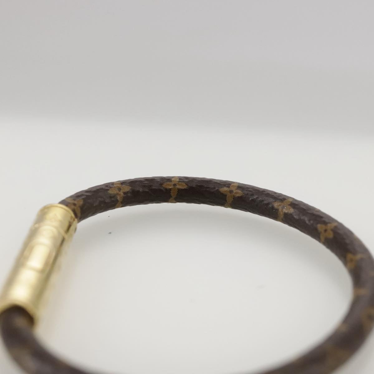 LOUIS VUITTON Monogram LV Confidential Bracelet M8274F LV am7322