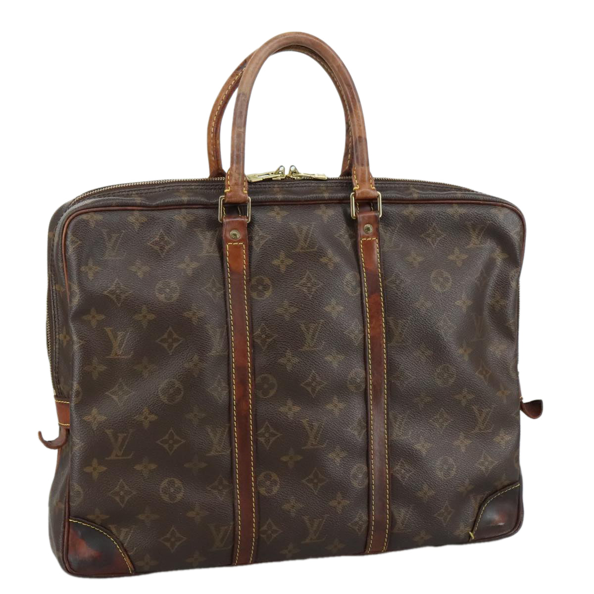 LOUIS VUITTON Monogram Porte Documents Voyage Business Bag M52005 am7324