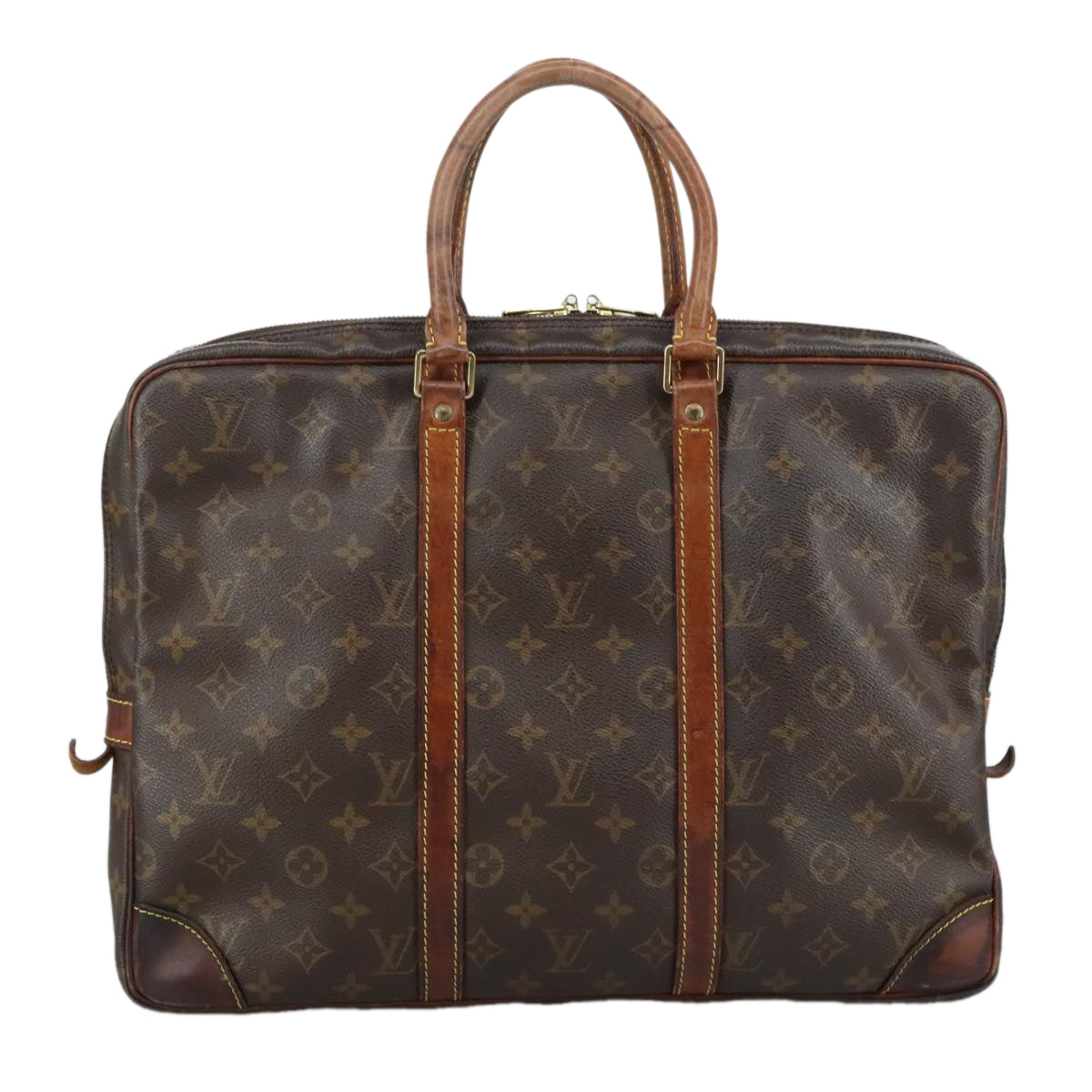 LOUIS VUITTON Monogram Porte Documents Voyage Business Bag M52005 am7324