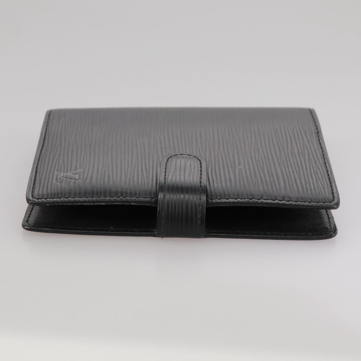 LOUIS VUITTON Epi Agenda PM Day Planner Cover Black R20052 LV am7326