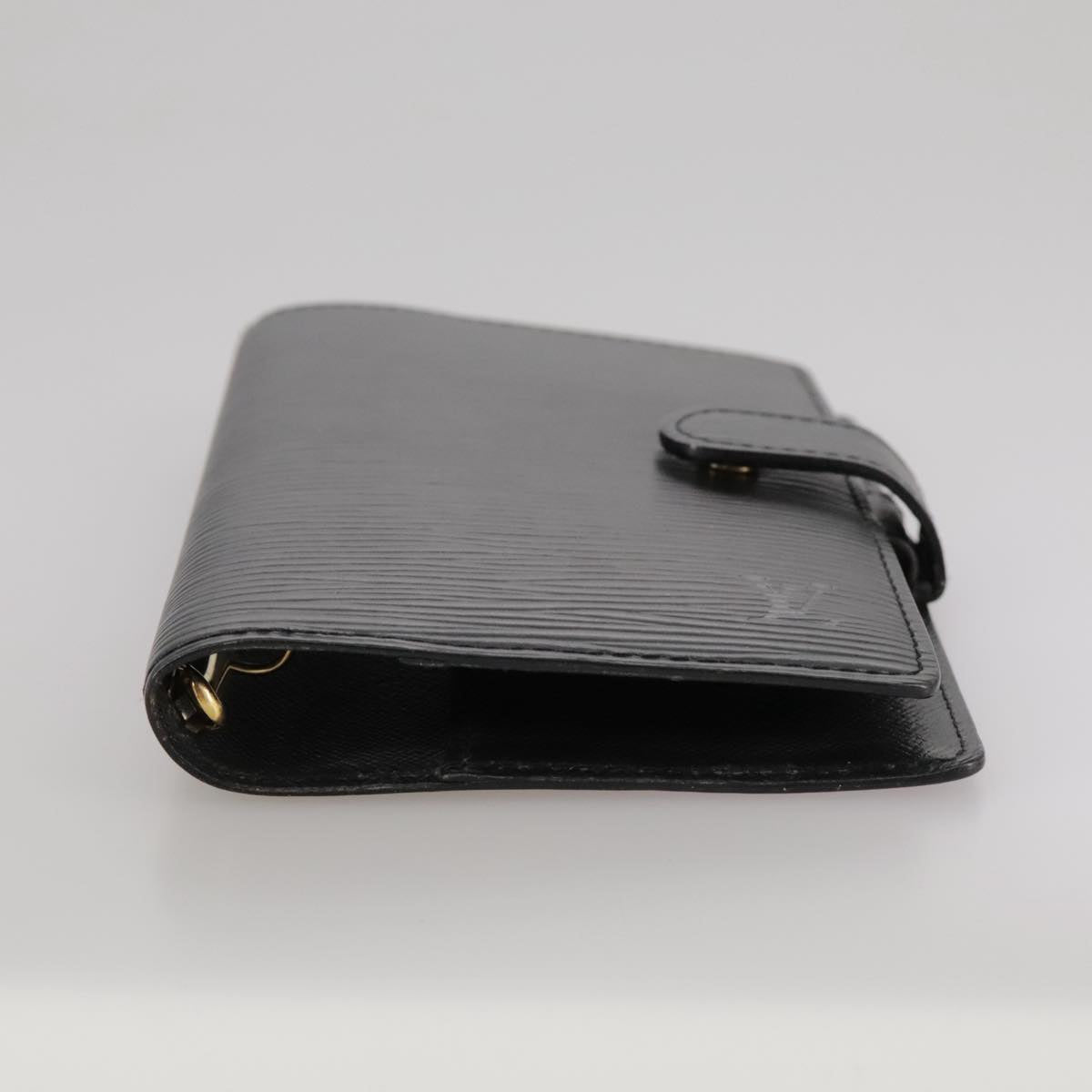 LOUIS VUITTON Epi Agenda PM Day Planner Cover Black R20052 LV am7326