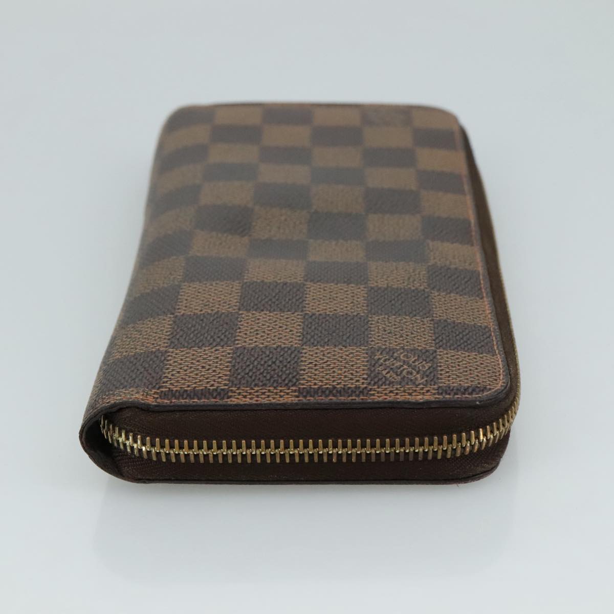 LOUIS VUITTON Damier Ebene Zippy Wallet Long Wallet N41661 LV am7351