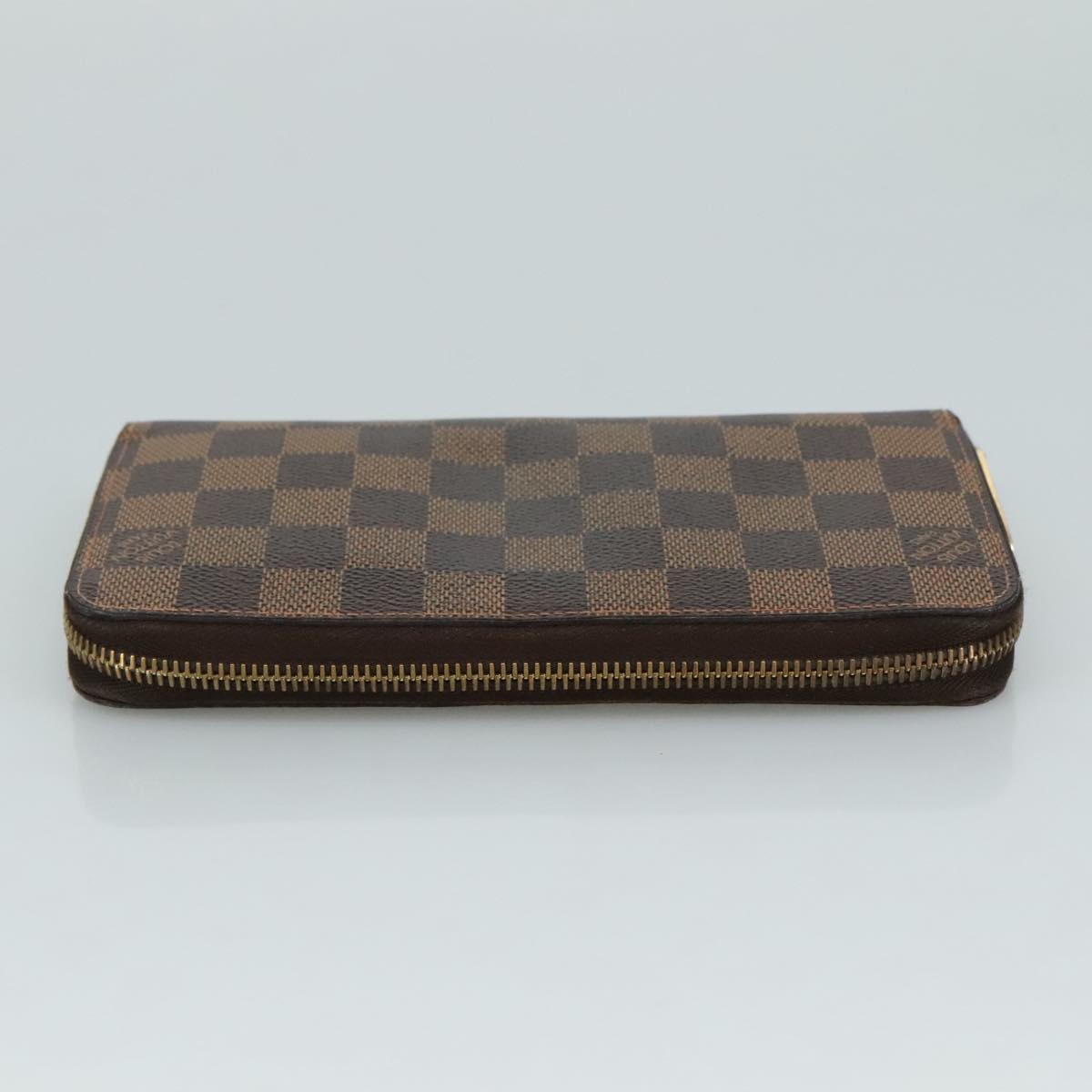 LOUIS VUITTON Damier Ebene Zippy Wallet Long Wallet N41661 LV am7351