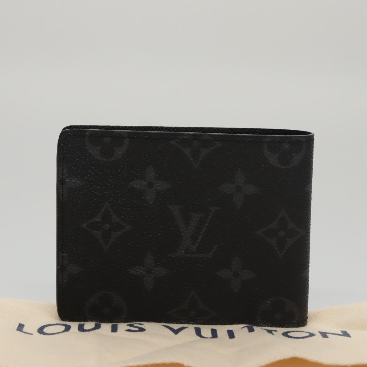 LOUIS VUITTON Eclipse Fragment Portefeuille Multipull Wallet M64439 am7354A