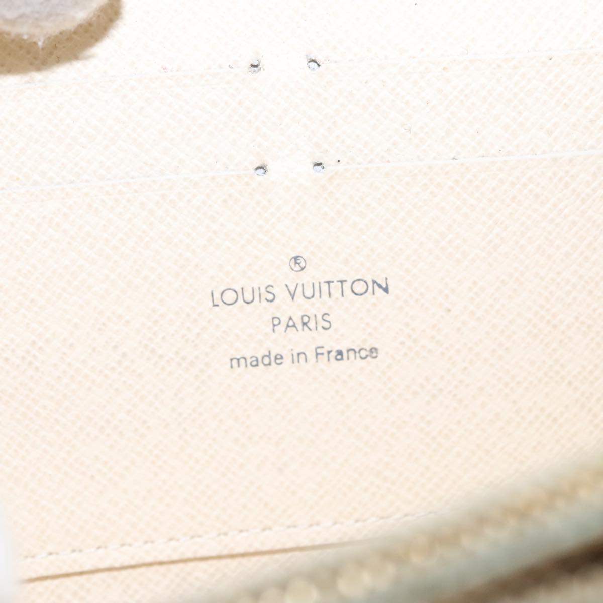 LOUIS VUITTON Damier Azur Zippy Wallet Long Wallet N63503 LV am7359