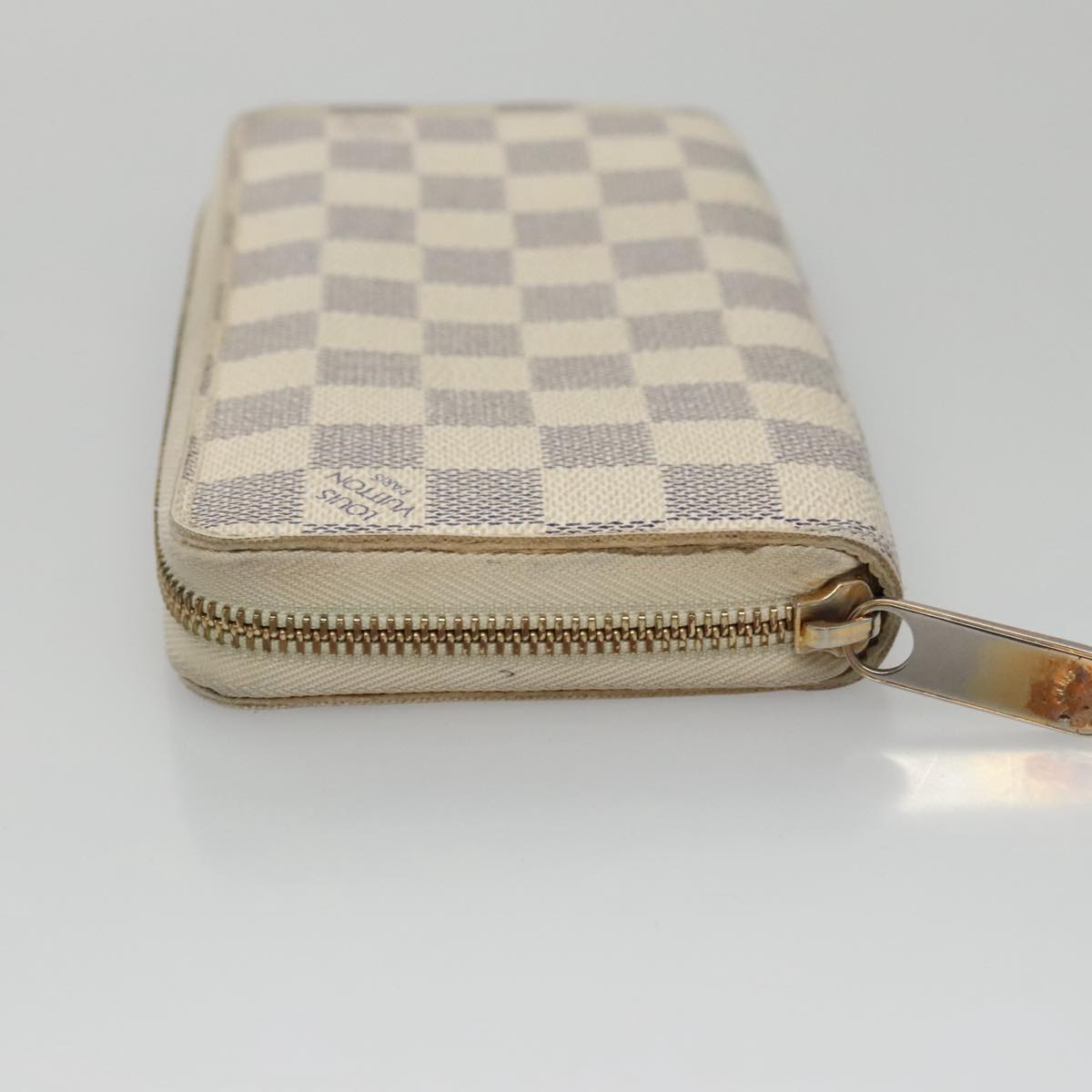 LOUIS VUITTON Damier Azur Zippy Wallet Long Wallet N63503 LV am7359