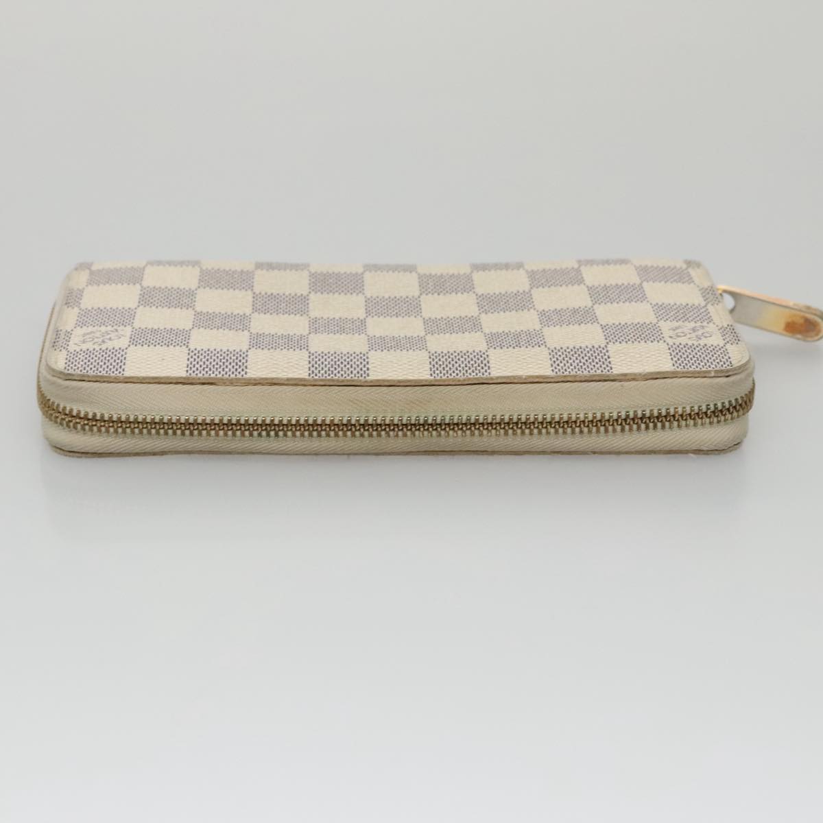 LOUIS VUITTON Damier Azur Zippy Wallet Long Wallet N63503 LV am7359