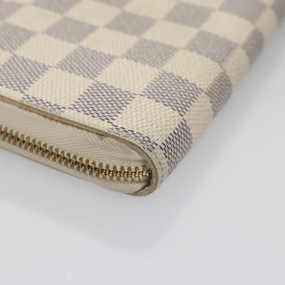 LOUIS VUITTON Damier Azur Zippy Wallet Long Wallet N63503 LV am7359