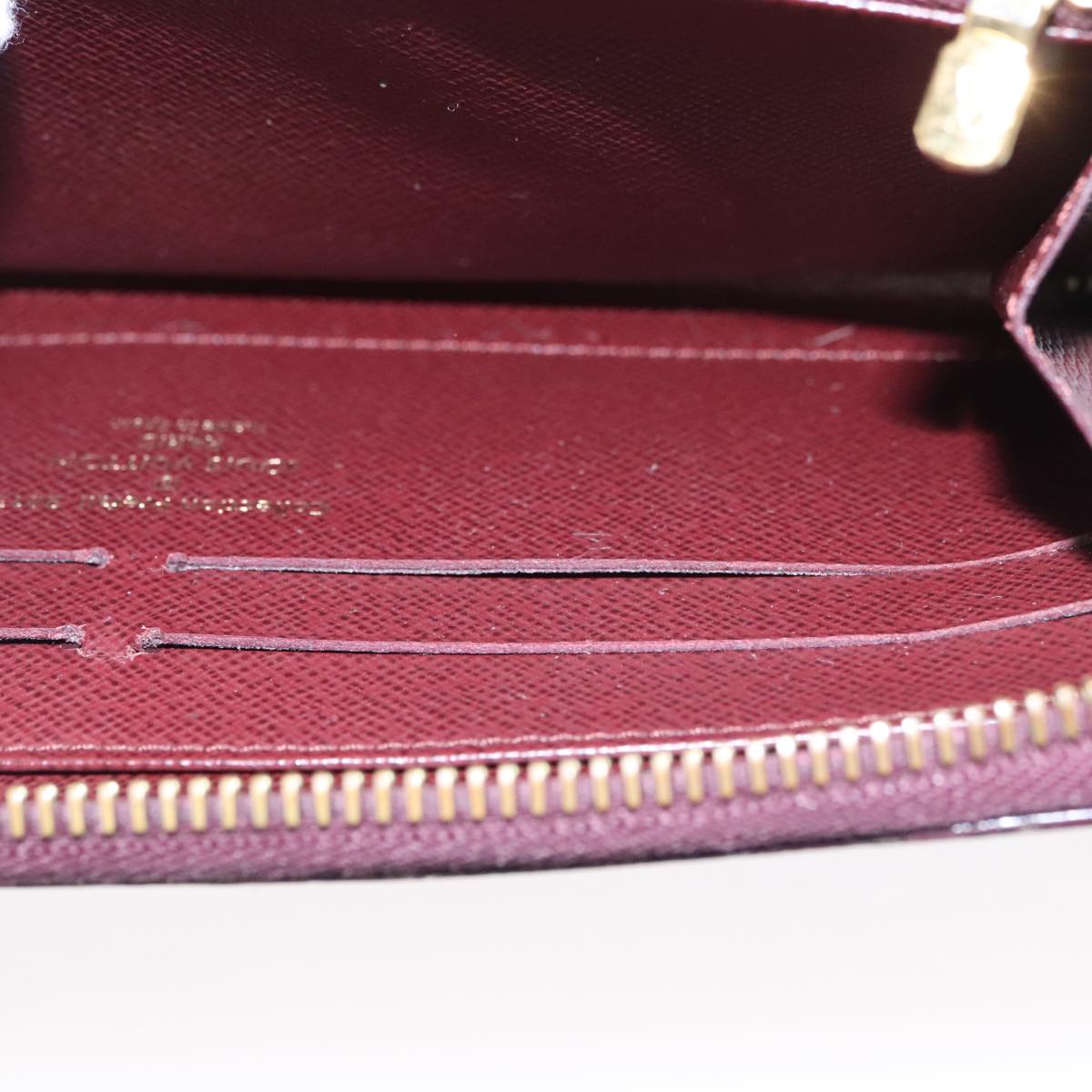 LOUIS VUITTON Damier Piet Zippy Wallet Long Wallet N63174 LV am7360