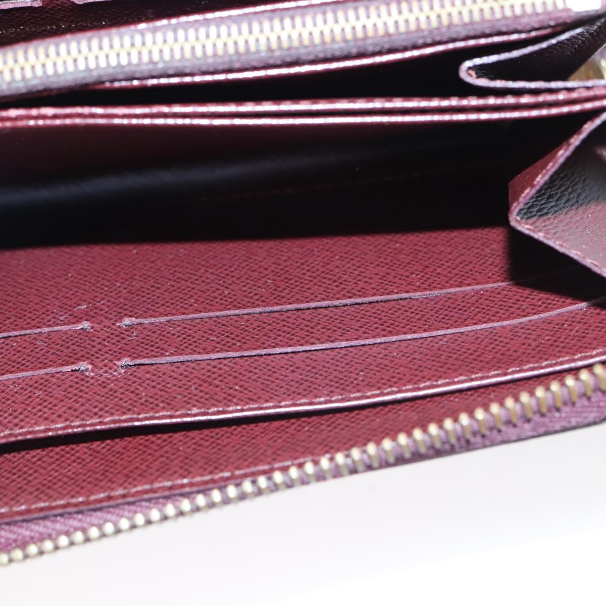 LOUIS VUITTON Damier Piet Zippy Wallet Long Wallet N63174 LV am7360