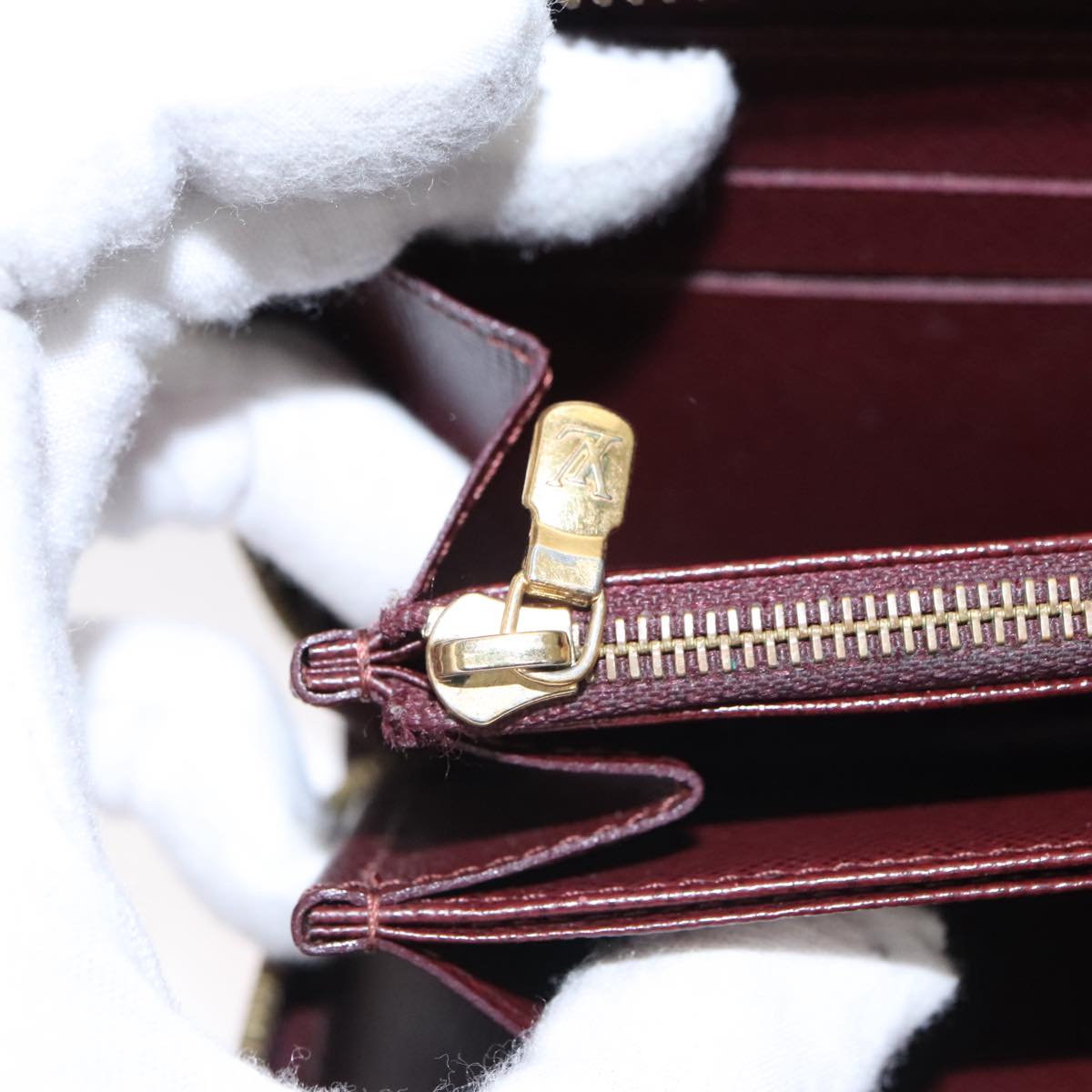 LOUIS VUITTON Damier Piet Zippy Wallet Long Wallet N63174 LV am7360