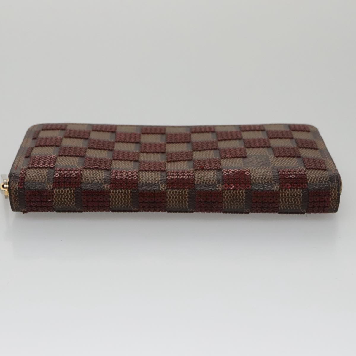 LOUIS VUITTON Damier Piet Zippy Wallet Long Wallet N63174 LV am7360