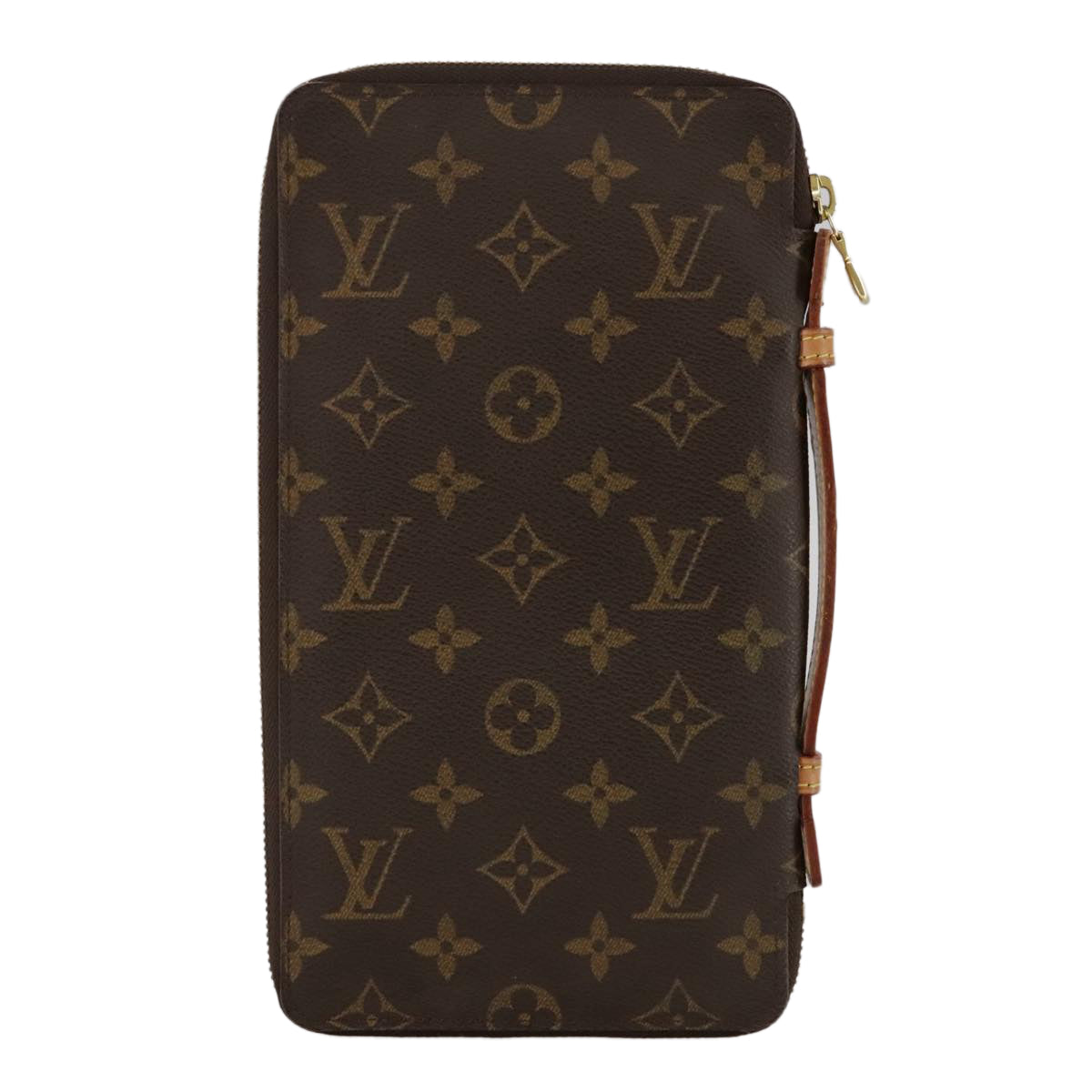 LOUIS VUITTON Monogram Organizer De Voyage Travel Case M60120 LV am7397