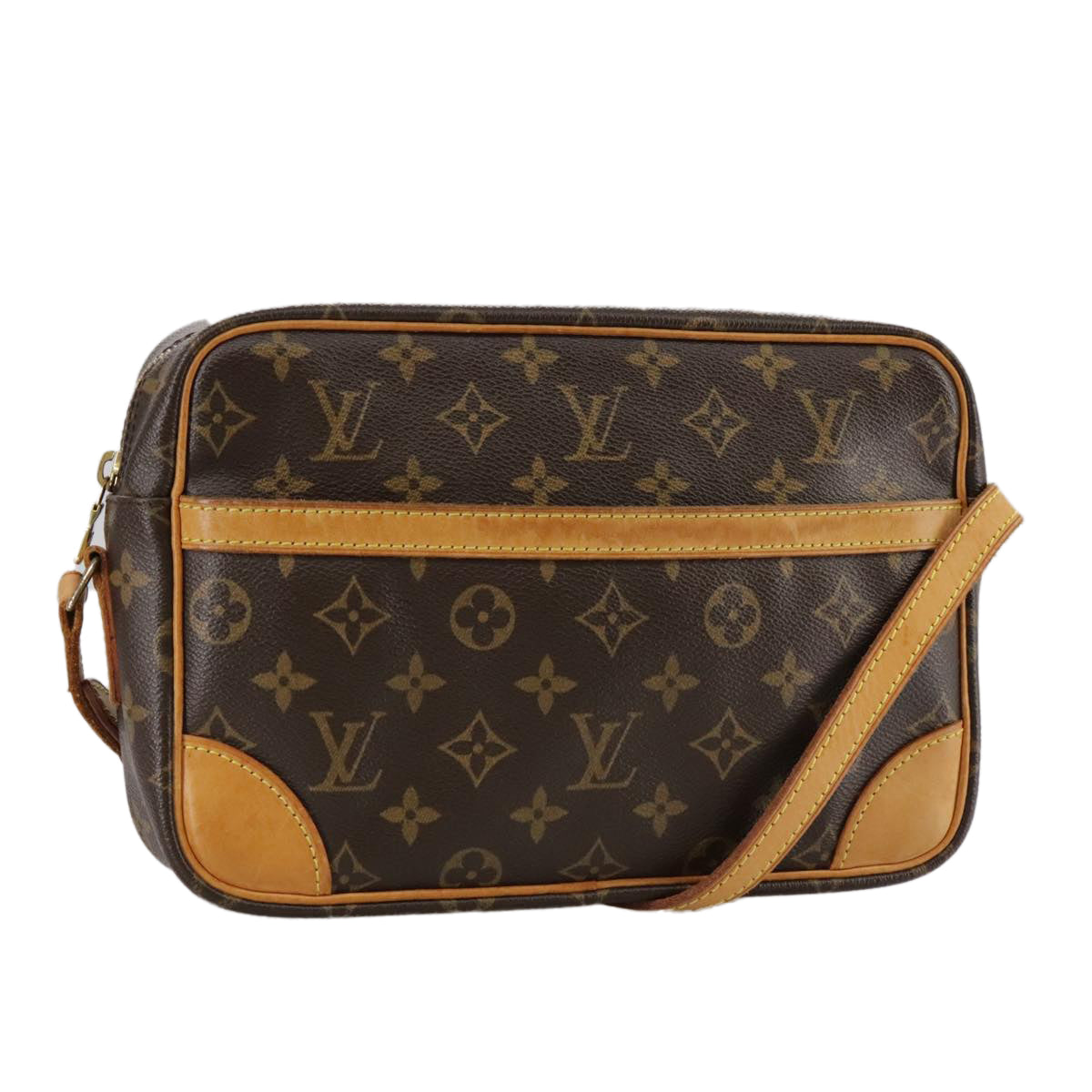 LOUIS VUITTON Monogram Trocadero 27 Shoulder Bag M51274 LV am7398