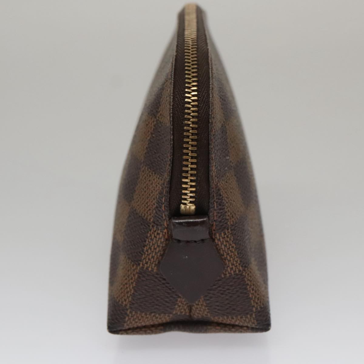 LOUIS VUITTON Damier Ebene Pochette Cosmetic PM Pouch N47516 LV am7399