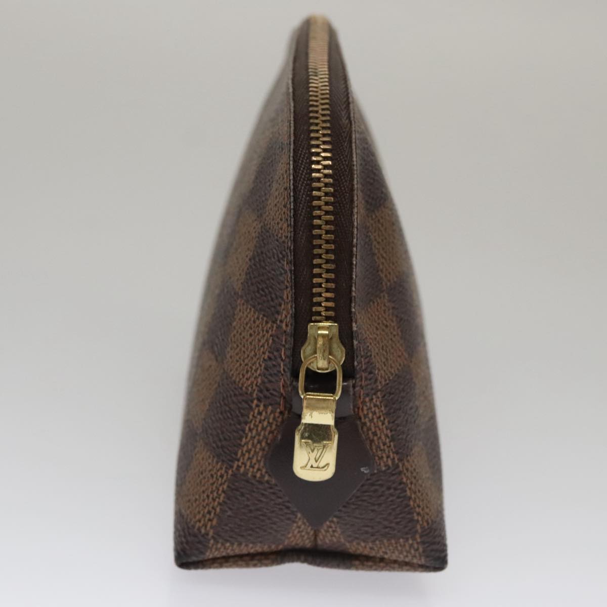 LOUIS VUITTON Damier Ebene Pochette Cosmetic PM Pouch N47516 LV am7399