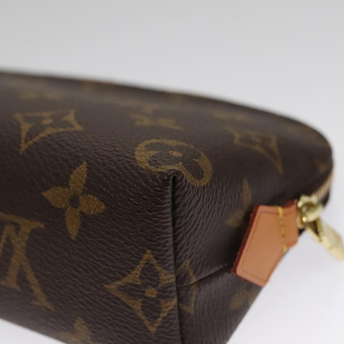 LOUIS VUITTON Monogram Pochette Cosmetic PM Cosmetic Pouch M47515 LV am7401