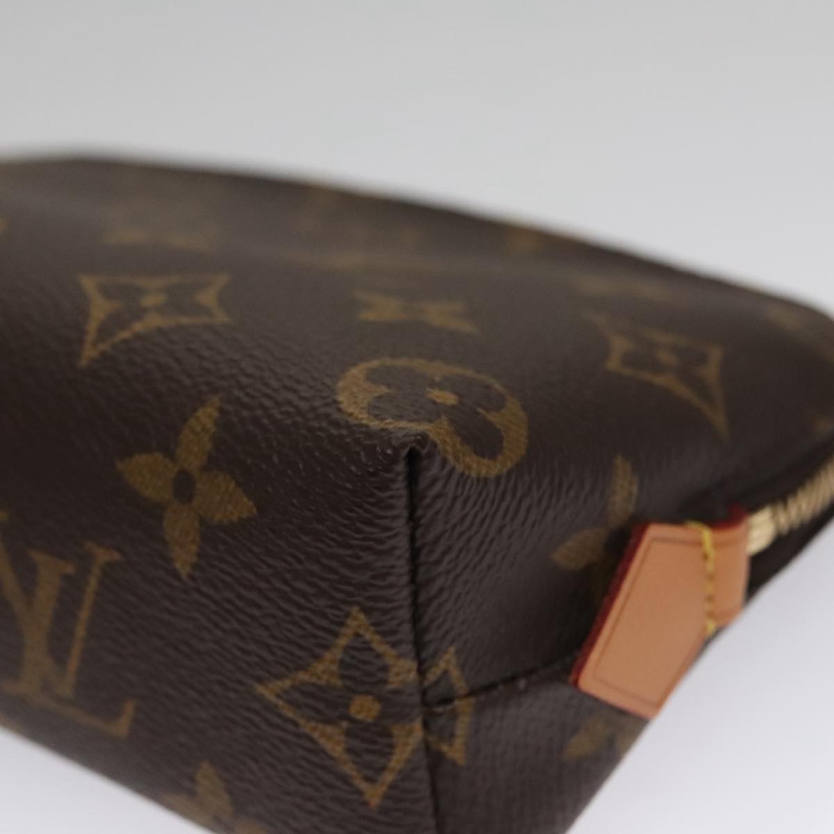 LOUIS VUITTON Monogram Pochette Cosmetic PM Cosmetic Pouch M47515 LV am7401