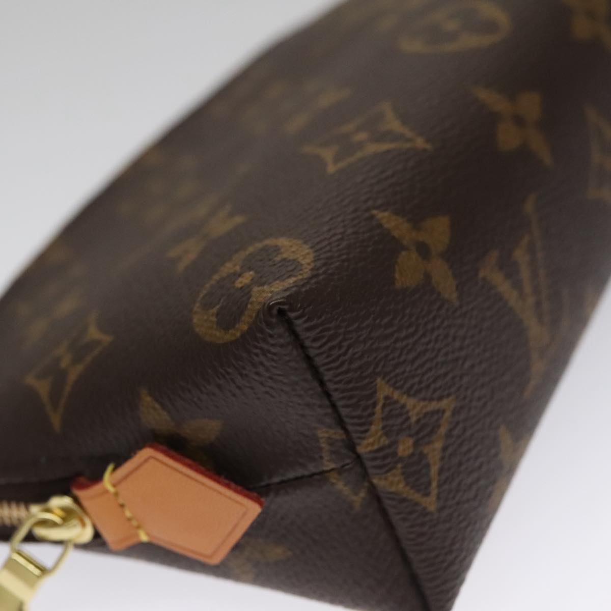 LOUIS VUITTON Monogram Pochette Cosmetic PM Cosmetic Pouch M47515 LV am7401