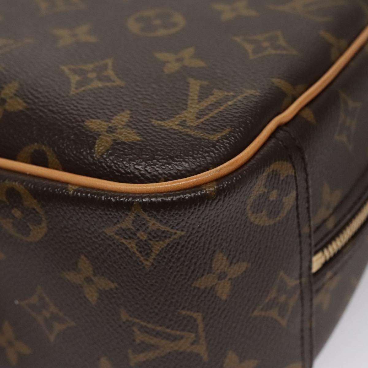 LOUIS VUITTON Monogram Trouville Hand Bag M42228 LV am7435