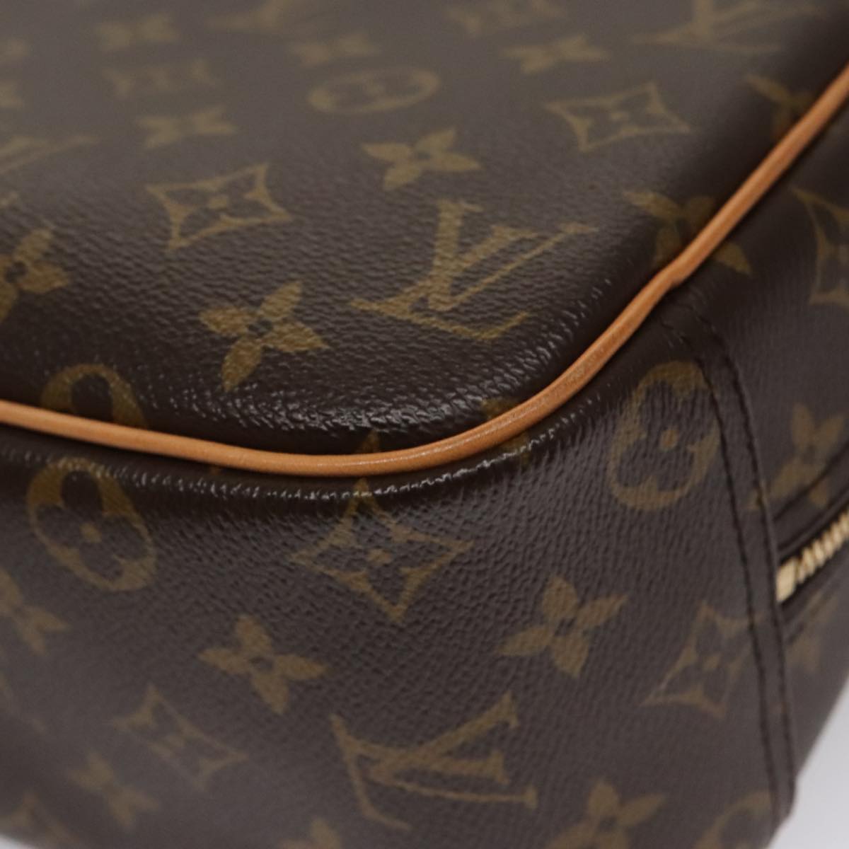 LOUIS VUITTON Monogram Trouville Hand Bag M42228 LV am7435