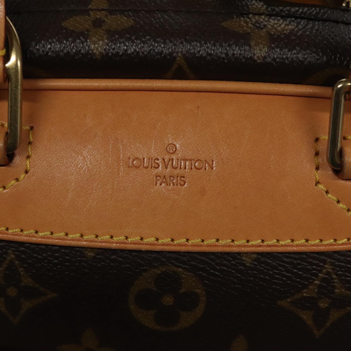 LOUIS VUITTON Monogram Trouville Hand Bag M42228 LV am7435