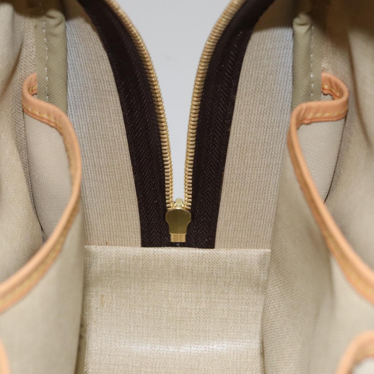 LOUIS VUITTON Monogram Trouville Hand Bag M42228 LV am7435