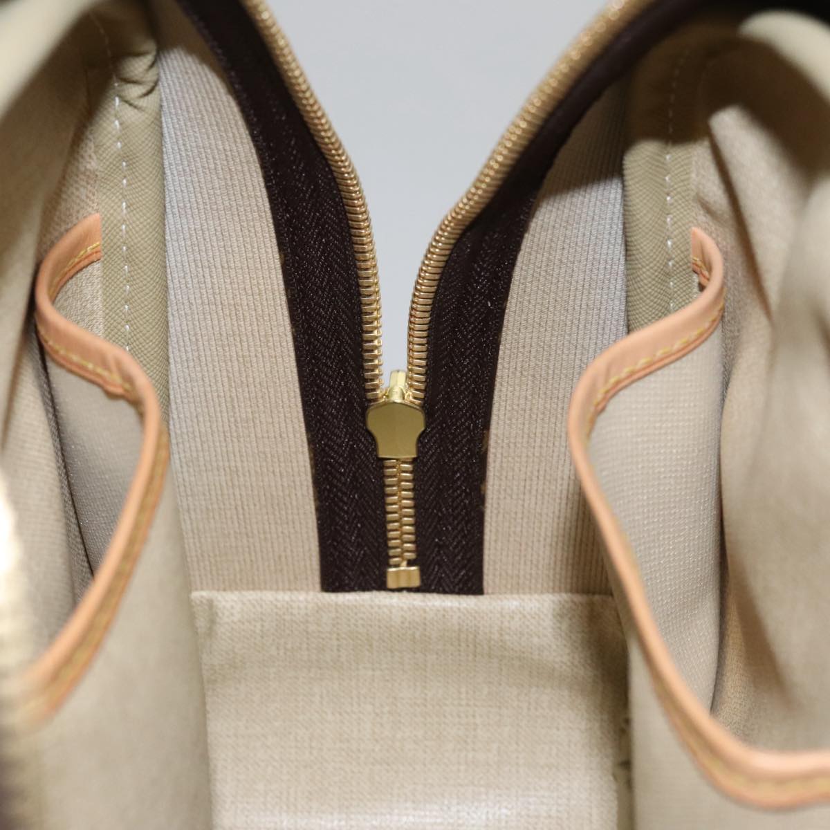 LOUIS VUITTON Monogram Trouville Hand Bag M42228 LV am7435