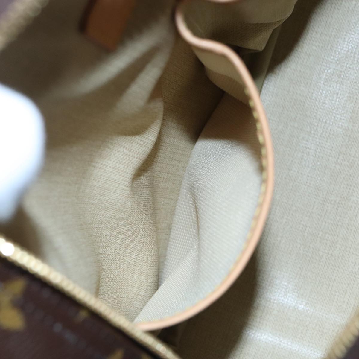 LOUIS VUITTON Monogram Trouville Hand Bag M42228 LV am7435
