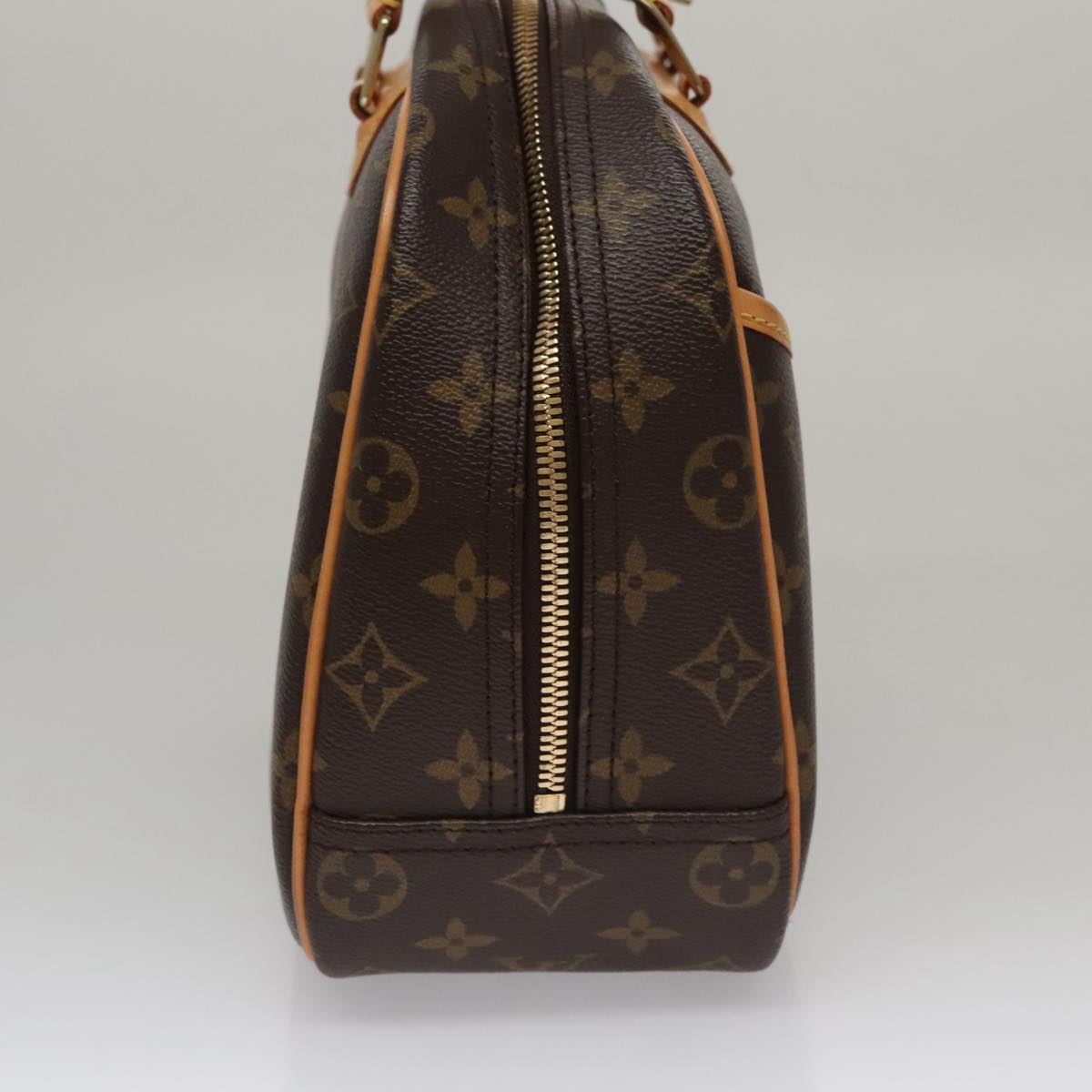 LOUIS VUITTON Monogram Trouville Hand Bag M42228 LV am7435